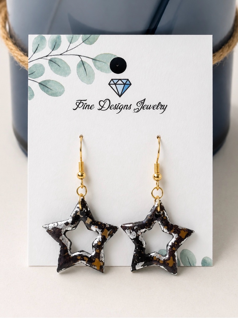 Galaxy Star Earrings